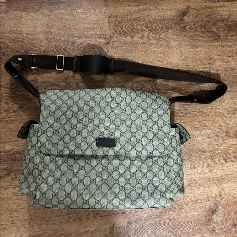 Gucci diaper bag